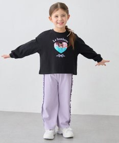 ANY KIDS 【綿100％】ミラクルスパンコール 長袖Tシャツ