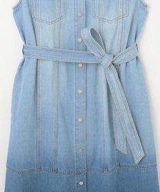 GRACE CONTINENTAL デニムストレートロングワンピース2