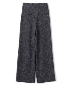 BEIGE， TRIPHANE / ハイウエストツイードタックパンツ