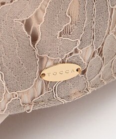 TOCCA 【つば部分UV90%以上カット・吸水速乾・抗菌防臭・洗える・サイズ調整可】LACE CAP リボンが外せる 2WAYレース素材キャップ