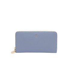 LANVIN en Bleu メラニー ラウンドファスナー長財布