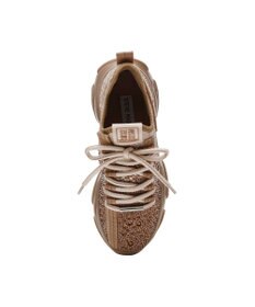 STEVE MADDEN MISTICA ビジューアクセントボリュームスニーカー