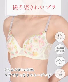 Wing ブラジャー 背中の段差をスムージング 脇高設計 バストの脇流れをブロック 【後ろ姿きれいブラ】 ブラ KB2722 ウイング／ワコール