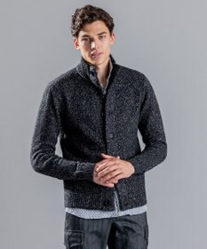JOSEPH HOMME ツイストメランジ　ニットカーディガン