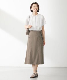 J.PRESS LADIES 【2way】ナイロンギャザー ショルダー バッグ