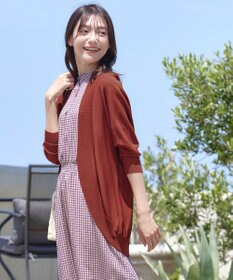 Tiaclasse L 【洗える】体型カバーも叶うドルマンニットカーディガン