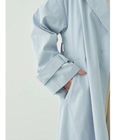 earth music&ecology 着流しロングトレンチ