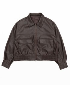 WEGO PUショートジャケット