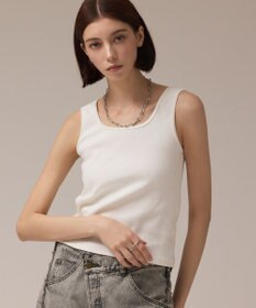 GRACE CONTINENTAL テレコリブトップ