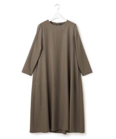 23区 ウールジョーゼット Aライン ワンピース