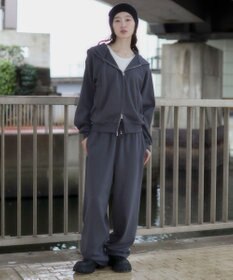 WEGO 【ユニセックス着用ITEM/SMLサイズ展開】ボンディングZIPパーカー