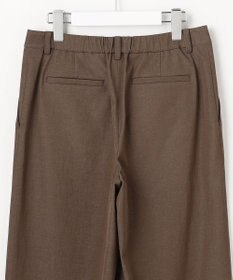 J.PRESS LADIES L 麻シェルドライ ワイド ストレート パンツ