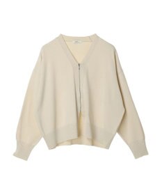 earth music&ecology ＶネックＺＩＰカーディガン