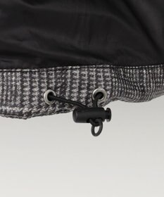 JOSEPH ABBOUD 【撥水/フード取り外し可/ダウン】パウダータフタ ダウン ブルゾン