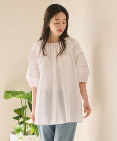 #Newans 【ANSWER for ほど甘トレンド】タックスリーブブラウス