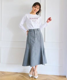 Feroux メッセージプリント・ロングスリーブTシャツ