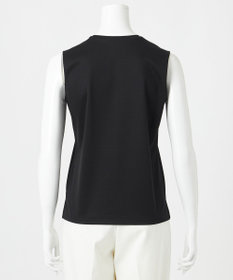 23区 【エステータ】スーピマコットン プレミアムジャージー ノースリーブTシャツ