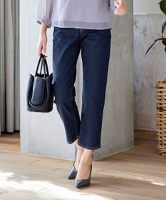 Tiaclasse 【安田美沙子さん着用・洗える】ストレッチストレートデニム