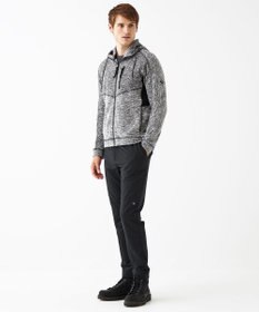 JOSEPH ABBOUD MOUNTAIN 【UNISEX】ランダムスラブリップ パーカー