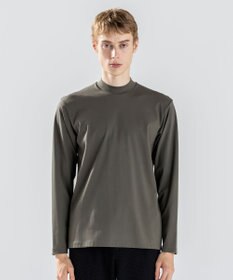 JOSEPH HOMME ハイゲージベアスムース　モックネック長袖Ｔシャツ