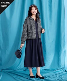 Tiaclasse 【洗える】ツイードジャケット