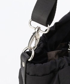 LA BAGAGERIE 【MONICA】サイドギャザー2WAYトートバッグ Mサイズ