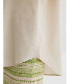 Green Parks 綿麻混レギュラーシャツ