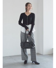 Te chichi グレンチェックスラックス