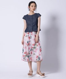TOCCA 【消臭】FULL BLOOM PEONY SKIRT スカート