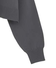 earth music&ecology ロゴ刺繍カーディガン