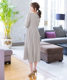 Tiaclasse 【洗える】プリーツワンピース