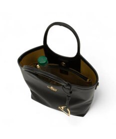 LANVIN en Bleu カリテ 2WAYハンドバッグ