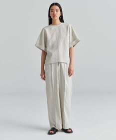 NAVE 【ReNAVE　洗える】スラブツイルブラウス