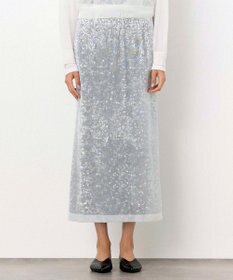 NAVE 【Nave・洗える】シアーニット スカート