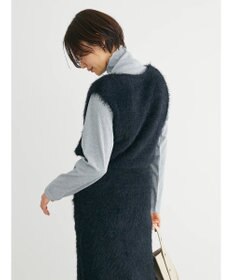 Green Parks ・Ｐｅｔｉｔ　Ｆｌｅｕｒ　シャギーニットベスト