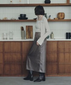 YECCA VECCA 【2点SET】キャミセット襟付きZIPカーディガン