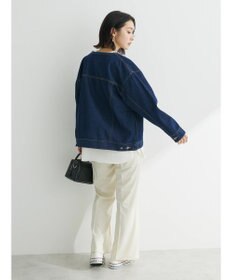 Green Parks ノーカラーデニムジャケット