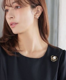 Tiaclasse サークルパールブローチ