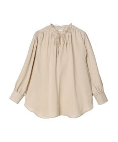 Green Parks とろみ衿フリルブラウス