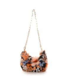 UNBILLION カシュカシュ cachecache / 花柄エコファーチェーンショルダー