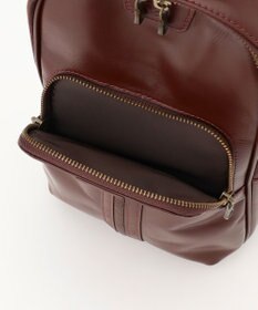 JOSEPH ABBOUD 【軽量/コンパクト/牛革】オイルドレザーボディー バッグ