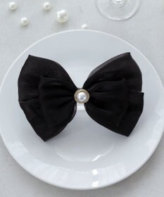 Tiaclasse オーガンジーリボンバレッタ