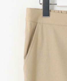 J.PRESS LADIES 【洗える】セルロースリネンストレッチ テーパード パンツ