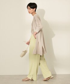 AMERICAN HOLIC ウォッシャブルVネックロングカーディガン