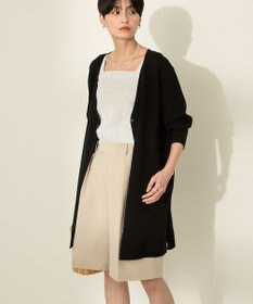 AMERICAN HOLIC ウォッシャブルVネックロングカーディガン