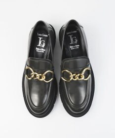 BONTRE 【LucaGrossi/ルカグロッシ】厚底チェーンローファー/H501M-UA