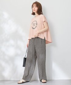 ANY フレンチスリーブロゴTシャツ