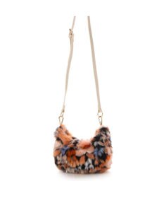 UNBILLION カシュカシュ cachecache / 花柄エコファーチェーンショルダー