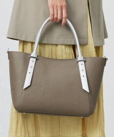 J.PRESS LADIES 【2点セット・A4サイズ収納可】MULTIトートバッグ