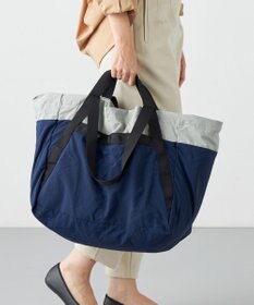 LA BAGAGERIE 【MONICA】ダブルハンドル　パッカブルビッグバッグ